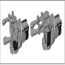 Snake-like robot gripper